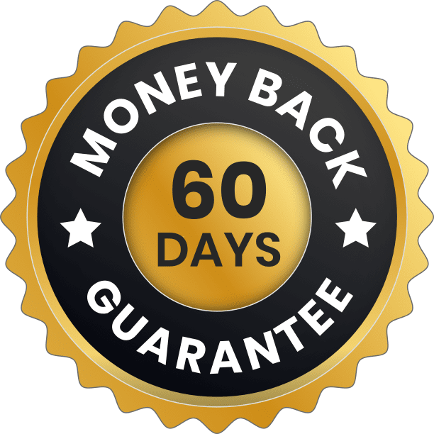 ProDentim 60 Days 100% Money Back Guarantee Badge